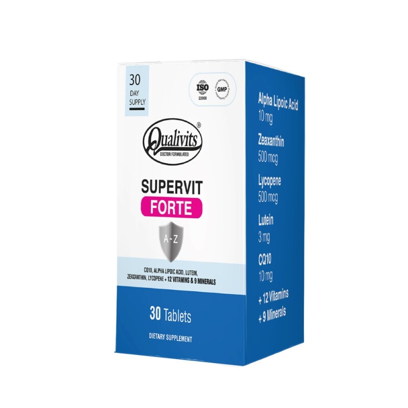 Super Vit Forte Qualivits 30 Tabletas Super Vit Forte Qualivits 30 Tabletas