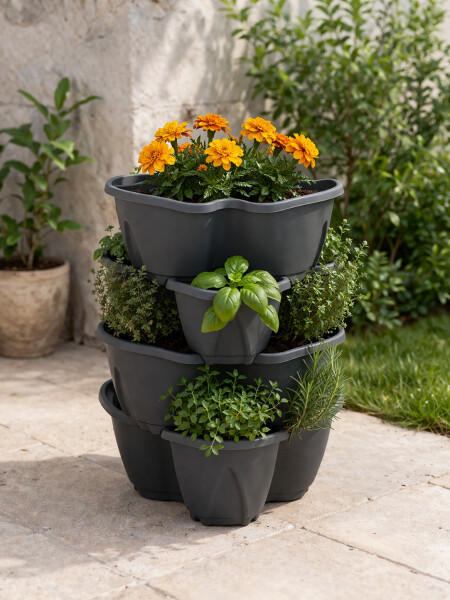 JARDIN VERTICAL NEGRO