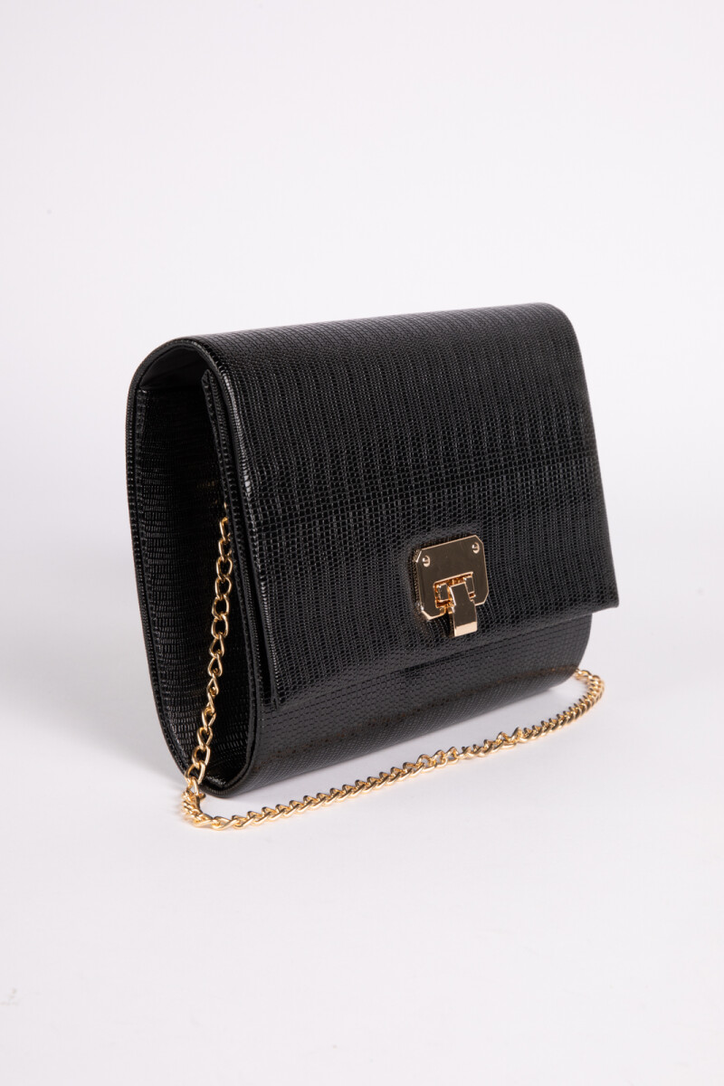 CARTERA SHINY NIGHT Negro