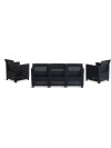 Set jardín MOLDE 5 plazas gris Set jardín MOLDE 5 plazas gris