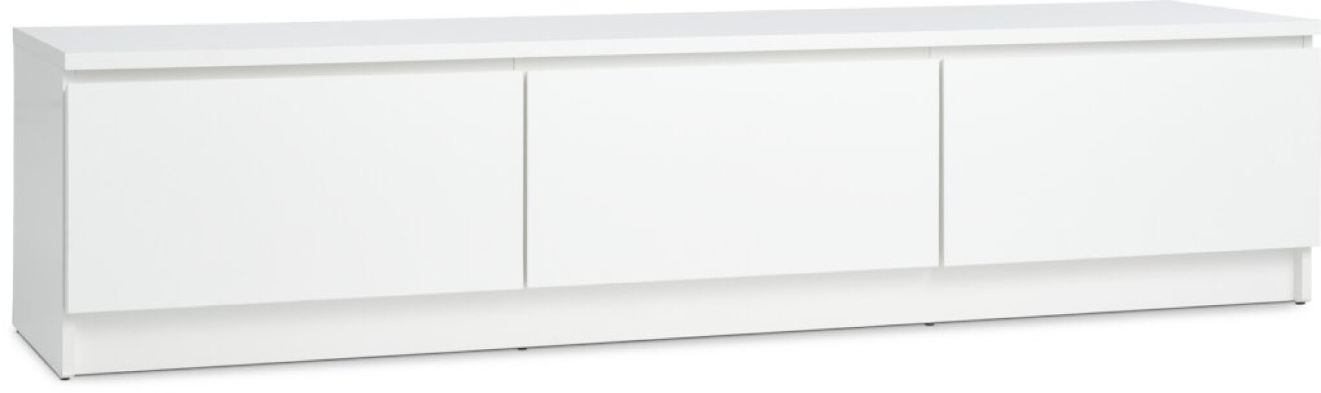 Mueble TV LIMFJORDEN 2 cajones 1 puerta blanco 