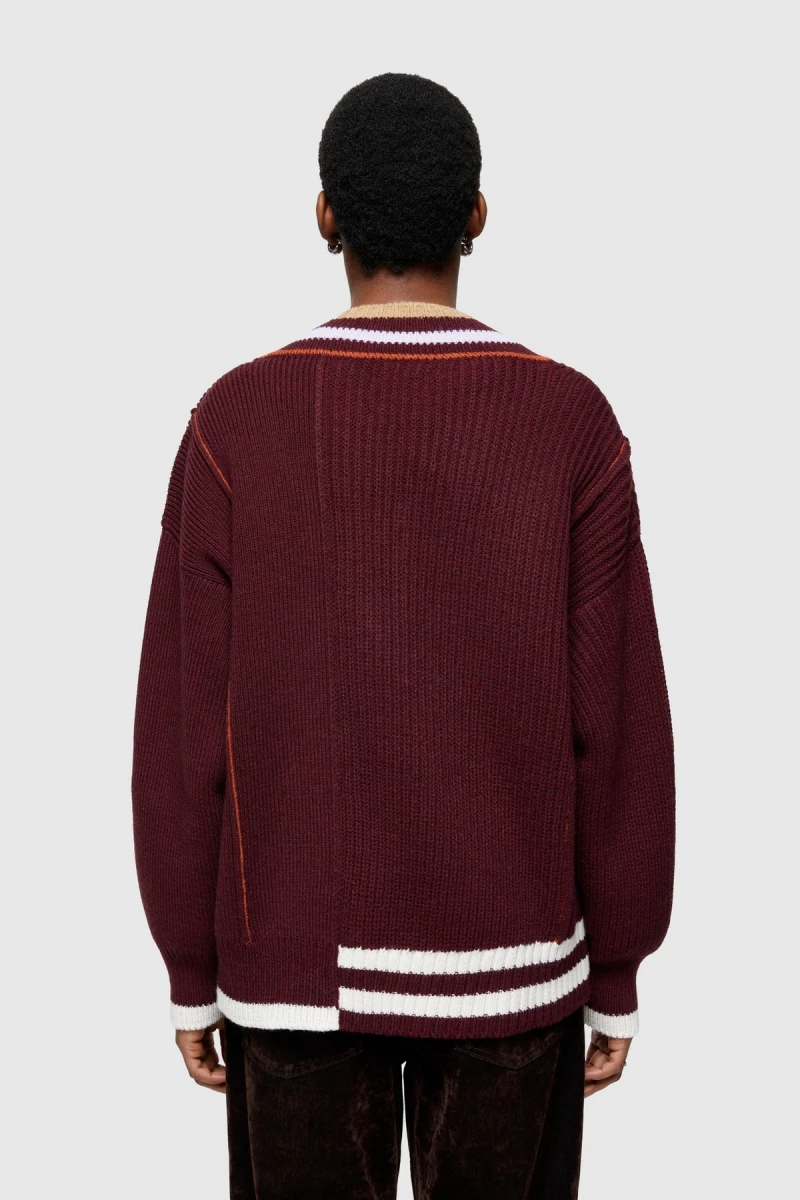 SWEATER 4073 Bordo