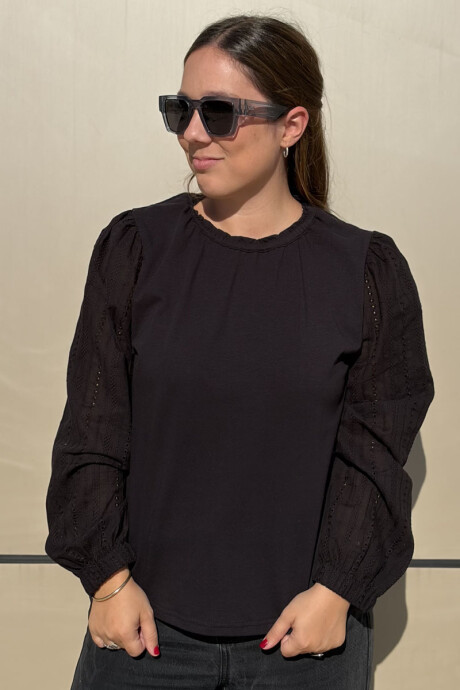 Remera cami Negro