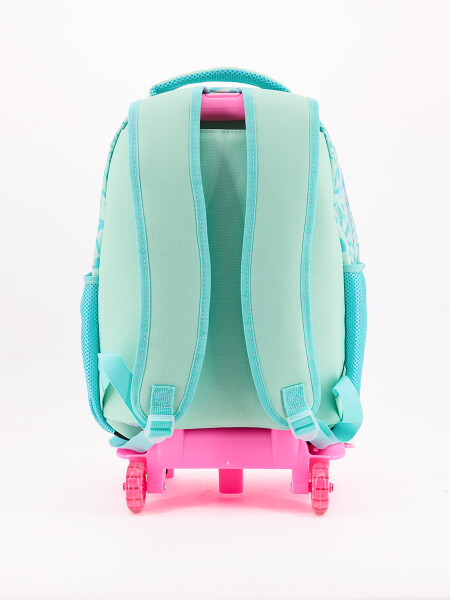 MOCHILA CARRITO PRINT AQUA VERDE AQUA