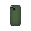 Protector para iPhone 15 engomado color verde oscuro Protector Para Iphone 15 Engomado Color Verde Oscuro