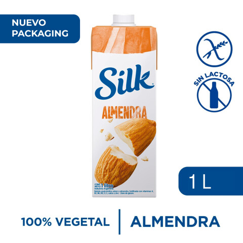 Leche Vegetal Silk Almendra 1L Bebida Silk Almendra 1l
