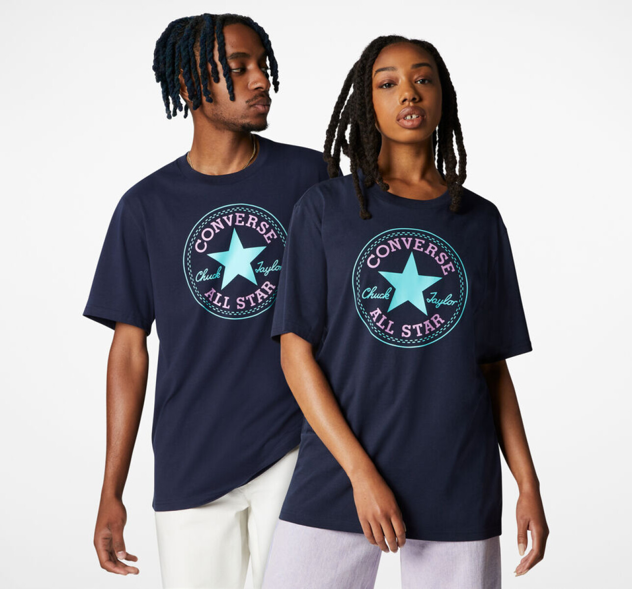 Remera Converse Unisex - Chuck Taylor Patch - 10024296A01 - BLUE 
