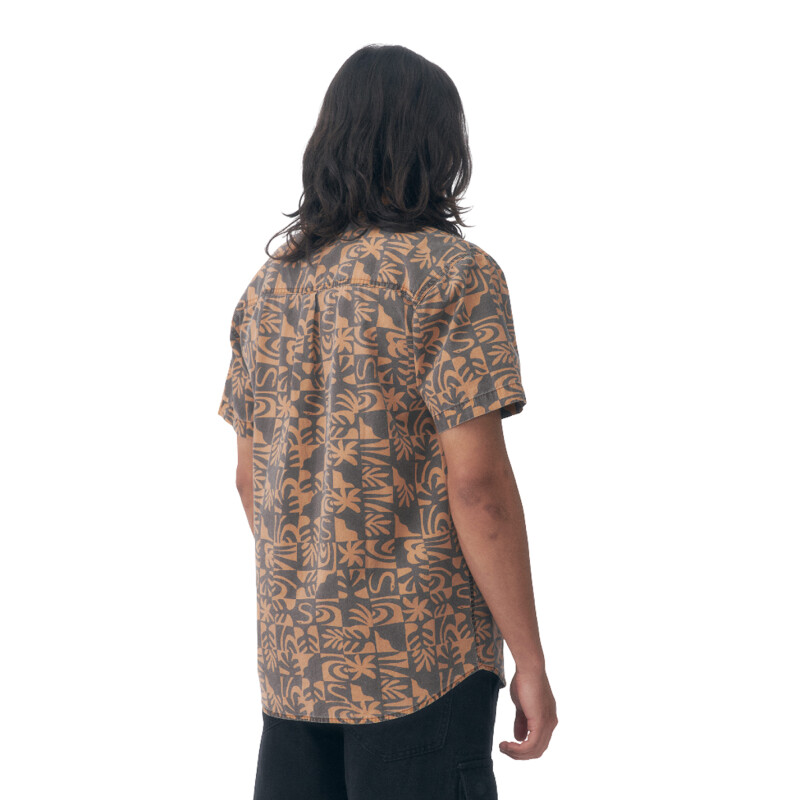 Camisa Quiksilver Alan - Multicolor Camisa Quiksilver Alan - Multicolor