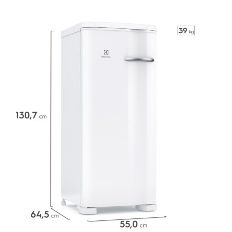 freezer vertical 179lts Electrolux WHITE