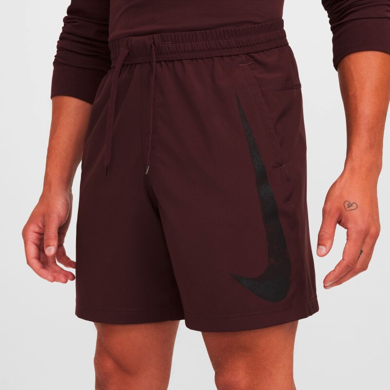 Short Nike Dir-Fit Form Swoosh de Hombre Rojo