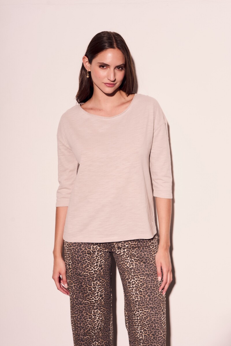 Remera Algodón Gris