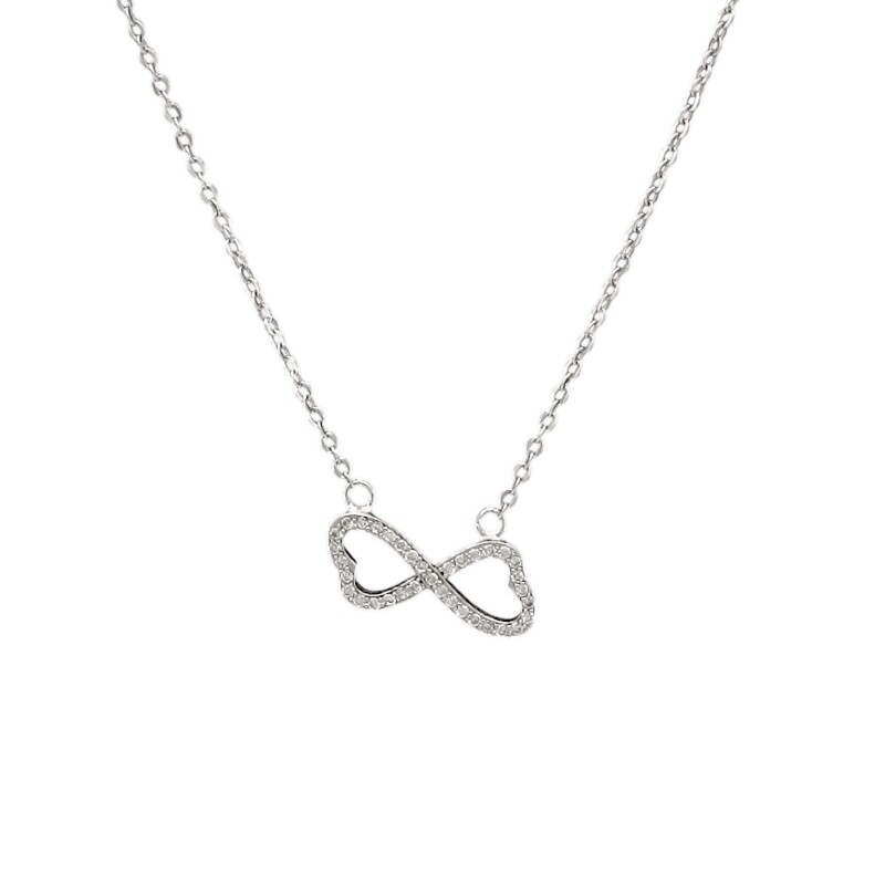 Conjunto Infinito- Plata 925 - Zirconia- CJ3039 Conpiedra