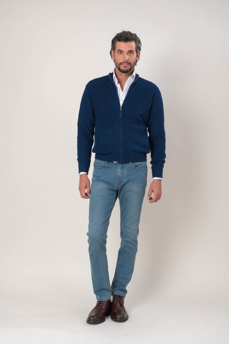 Campera algodón denim 