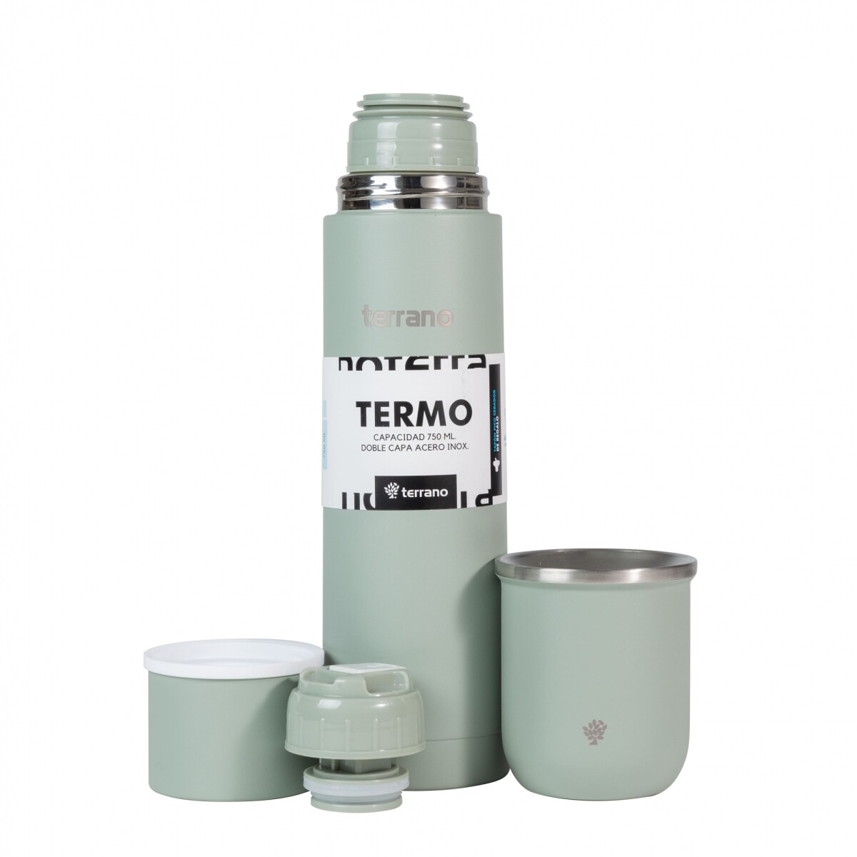 Kit Acero Bala - 750mL + Mate Sicilia - Oliva 