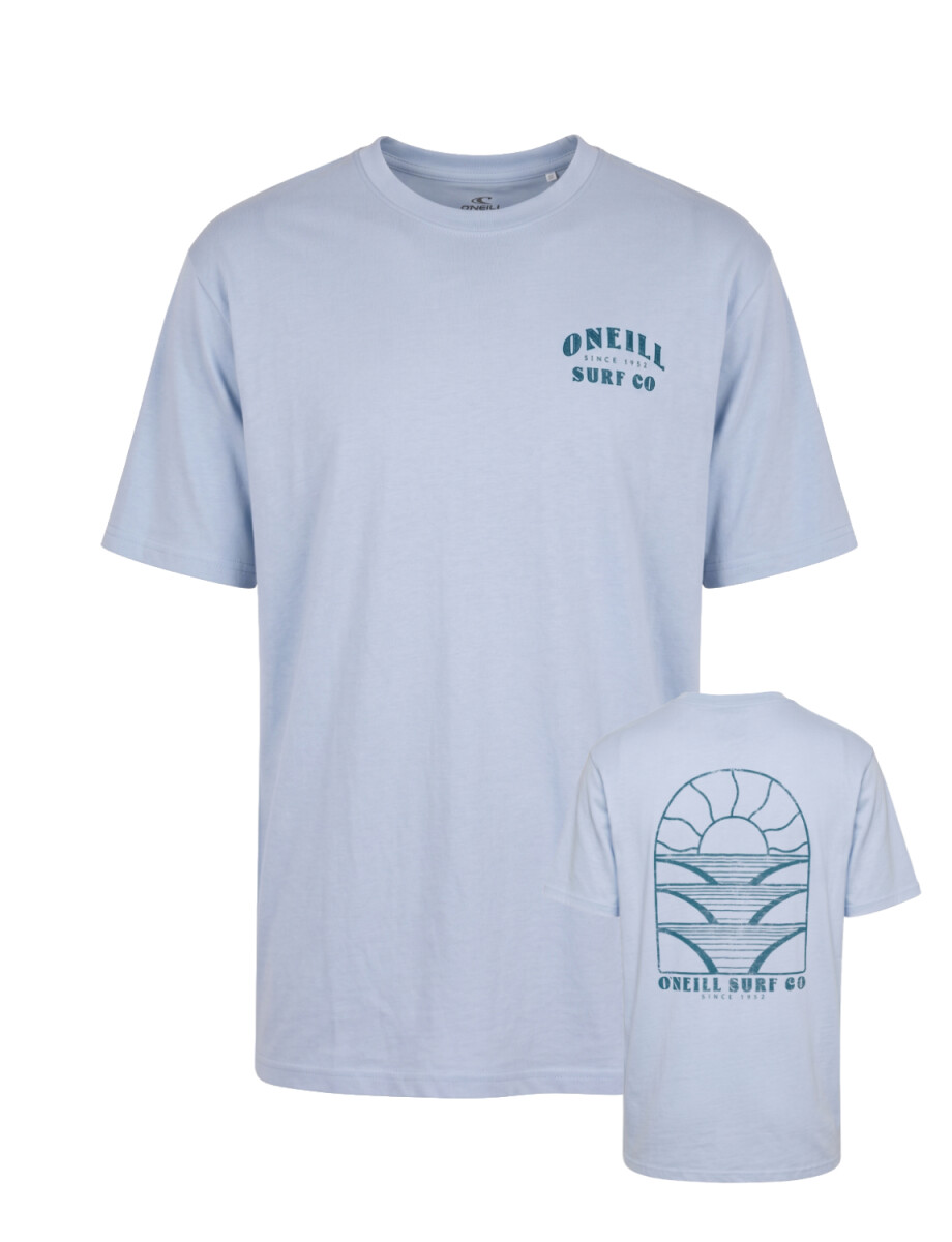 Remera O'Neill Overzized Boxy Horizon - Azul 