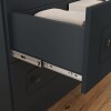 Ropero Americana PLUS 6 puertas 4 cajones - 100% MDF Gris