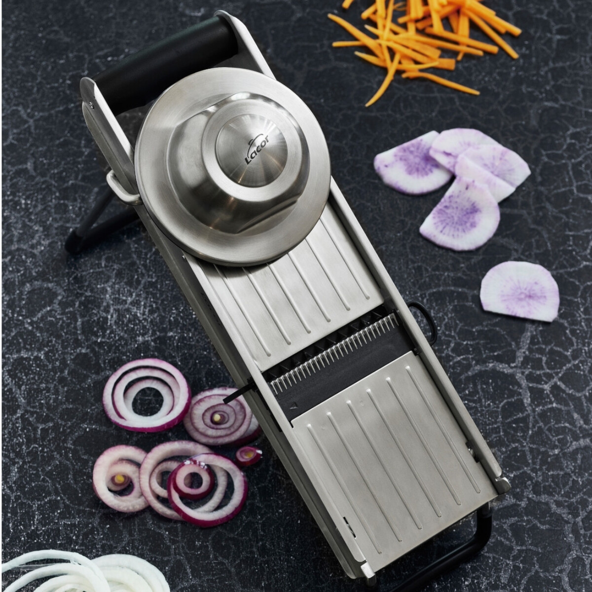 Mandolina inoxidable 