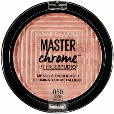 MAYBELLINE ILUMINADOR MASTER CHROME N°050 ROSE GOLD MAYBELLINE ILUMINADOR MASTER CHROME N°050 ROSE GOLD