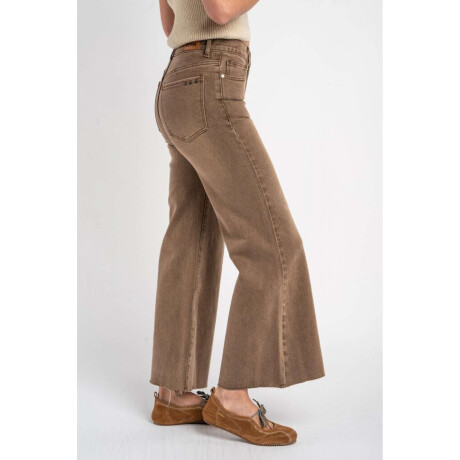 Flared Wide Leg Lavado Chocolate