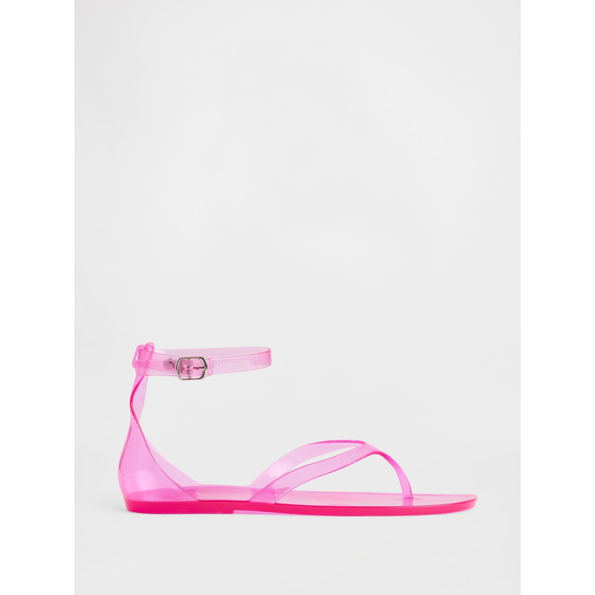 SP26 W JELLY SANDAL - NEON PINK GLOW 