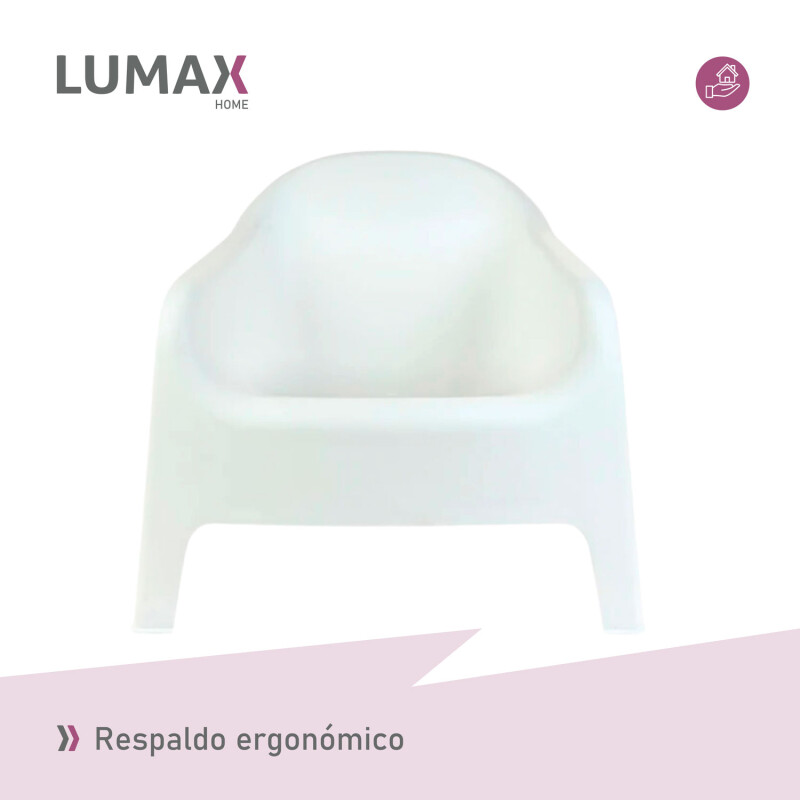 Set de 4 Sillas de jardin exterior Fragata Blanco Set de 4 Sillas de jardin exterior Fragata Blanco