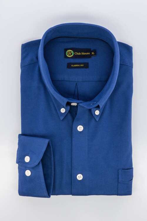 Camisa Jersey clásica Blue