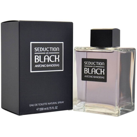 Perfume para Hombre Antonio Banderas Seduction in Black EDT 200ml Perfume para Hombre Antonio Banderas Seduction in Black EDT 200ml