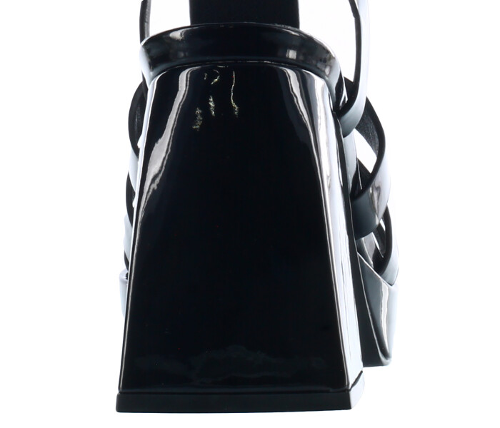 Sandalias de Mujer Miss Carol RETRO Negro (Charol)