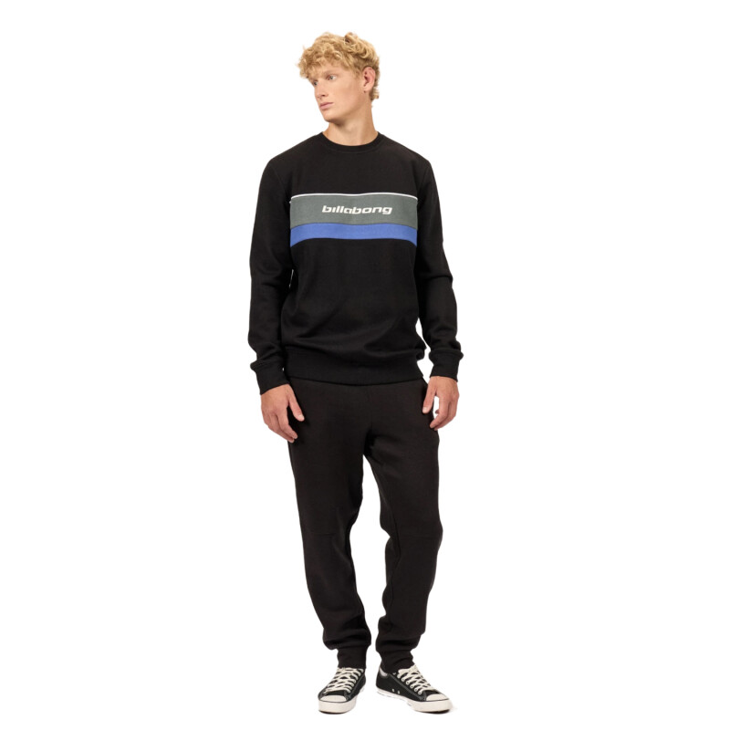 Buzo Billabong Grid - Negro Buzo Billabong Grid - Negro