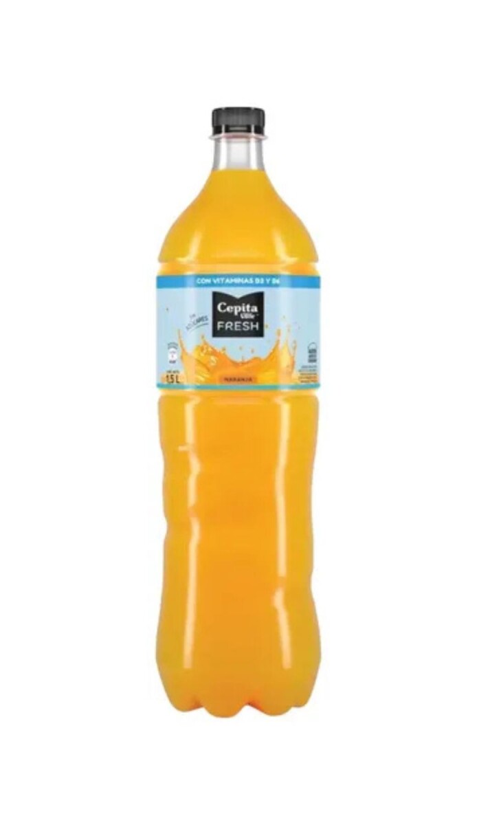 JUGO CEPITA 1.5 LITROS NARANJA (GRANDE) FUNDA X 6 