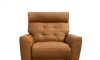 Poltrona Reclinable Eléctrica 100% cuero - Aurora Marrón