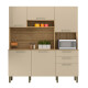 Modulo De Cocina Linea Ferrara Vainilla Y Freijo