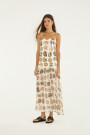 VESTIDO LARGO Crudo