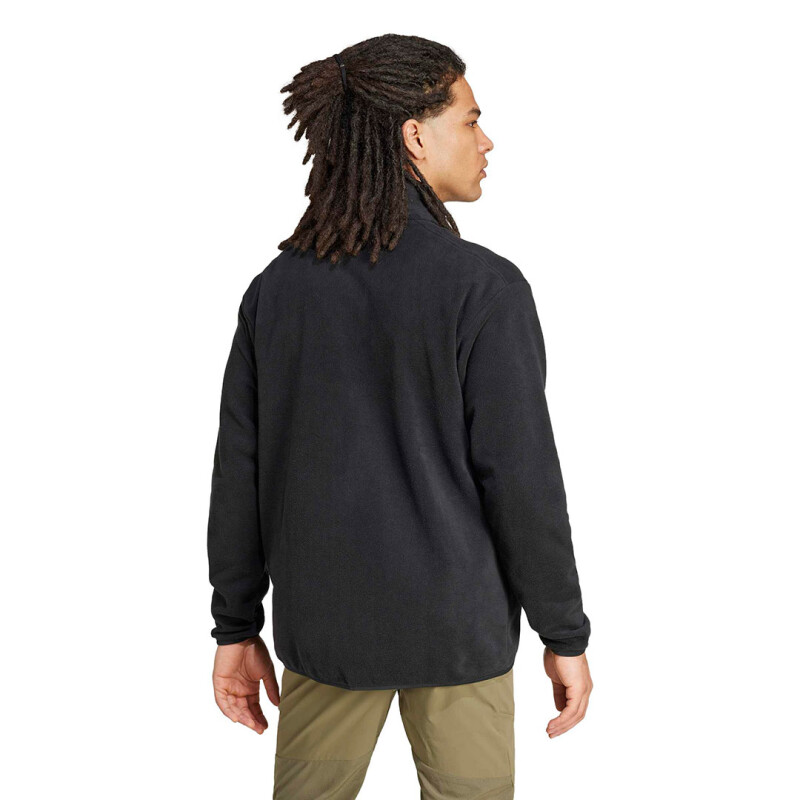 Campera de Hombre Adidas Mt Fz Fleece Negro