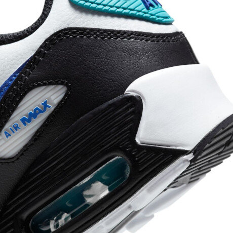 Nike Air Max 90 LTR White/Black/Blue