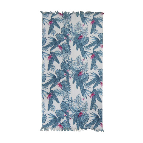 Toalla Playera Varios Diseños 90 x 180 cm 100% Algodón AGUA MARINA OSCURO
