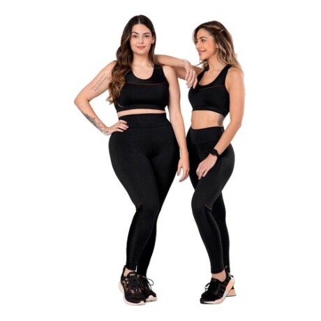 Top deportivo para Mujer Graphene Negro con Rojo Top deportivo para Mujer Graphene Negro con Rojo