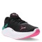Championes de Mujer Puma Softride Pro Wns Negro - Verde - Fucsia