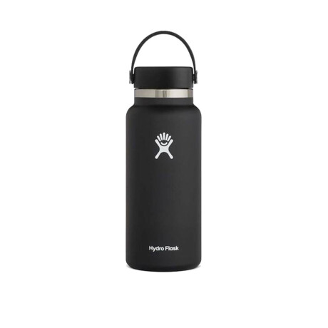 Botella Hydro Flask 32 Oz Wide Mouth With Flex Negro