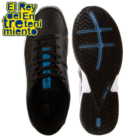 Topper Calzado Tennis Paddle Championes Deportivo Negro