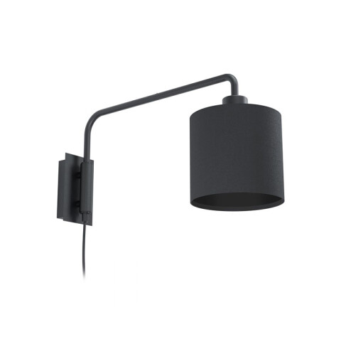 Portátil pared acero negro pant. tela E27 STAITI1 EG3380