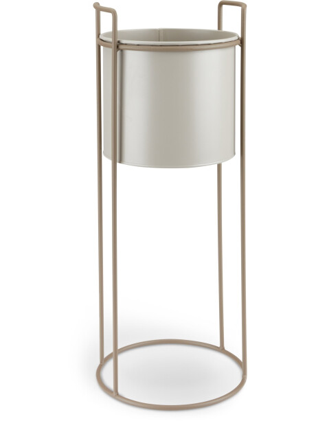 Maceta OLAFUR Ø20xA50cm gris Maceta OLAFUR Ø20xA50cm gris