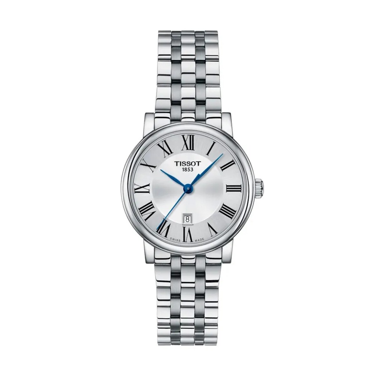 Reloj Tissot Carson Premium Lady T1222101103300 Acero Para Mujer 