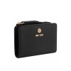 Small Leather Good Lockup 9 Slg Small Zip Around Black