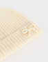Gorro Cute Gorro Con Moño - Blanco Crudo