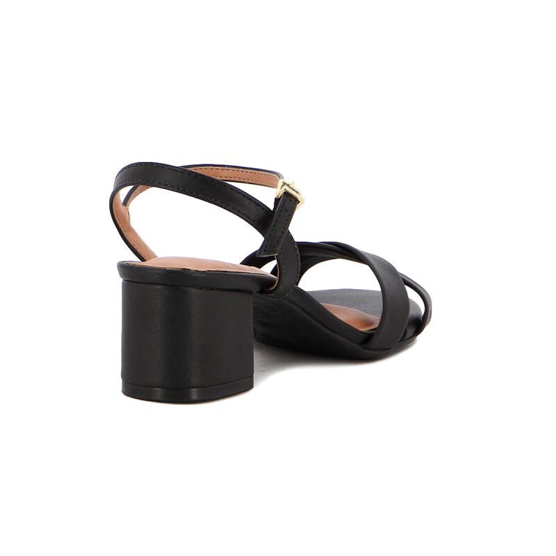 Sandalia Vizzano Mujer Taco 5cm Negro
