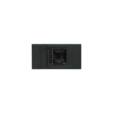 Módulo toma RJ45 cat. 6 Presta negro C51528N