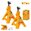 SET X2 SOPORTE CABALLETE GATO HIDRAULICO 6TON INGCO HJS0601 SET X2 SOPORTE CABALLETE GATO HIDRAULICO 6TON INGCO HJS0601