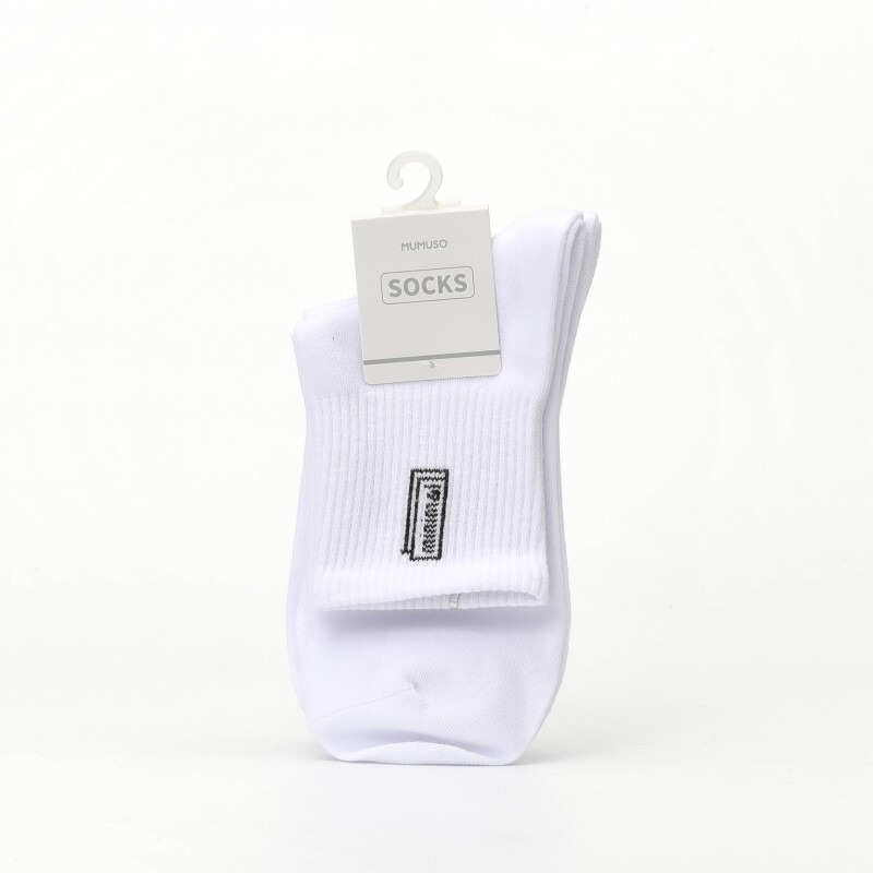 MEDIAS DEPORTIVAS JACQUARD PARA HOMBRE TIPO MINI CREW (2 PARES/BLANCO) MEDIAS DEPORTIVAS JACQUARD PARA HOMBRE TIPO MINI CREW (2 PARES/BLANCO)