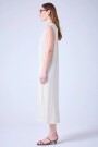 VESTIDO TEJIDO MAXI Plata